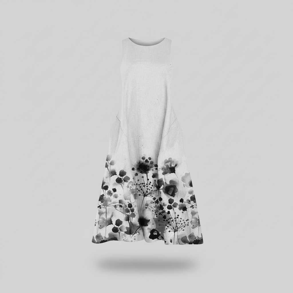 Bloemen Midi Jurk | Dames Zomerjurk voor Casual Uitjes