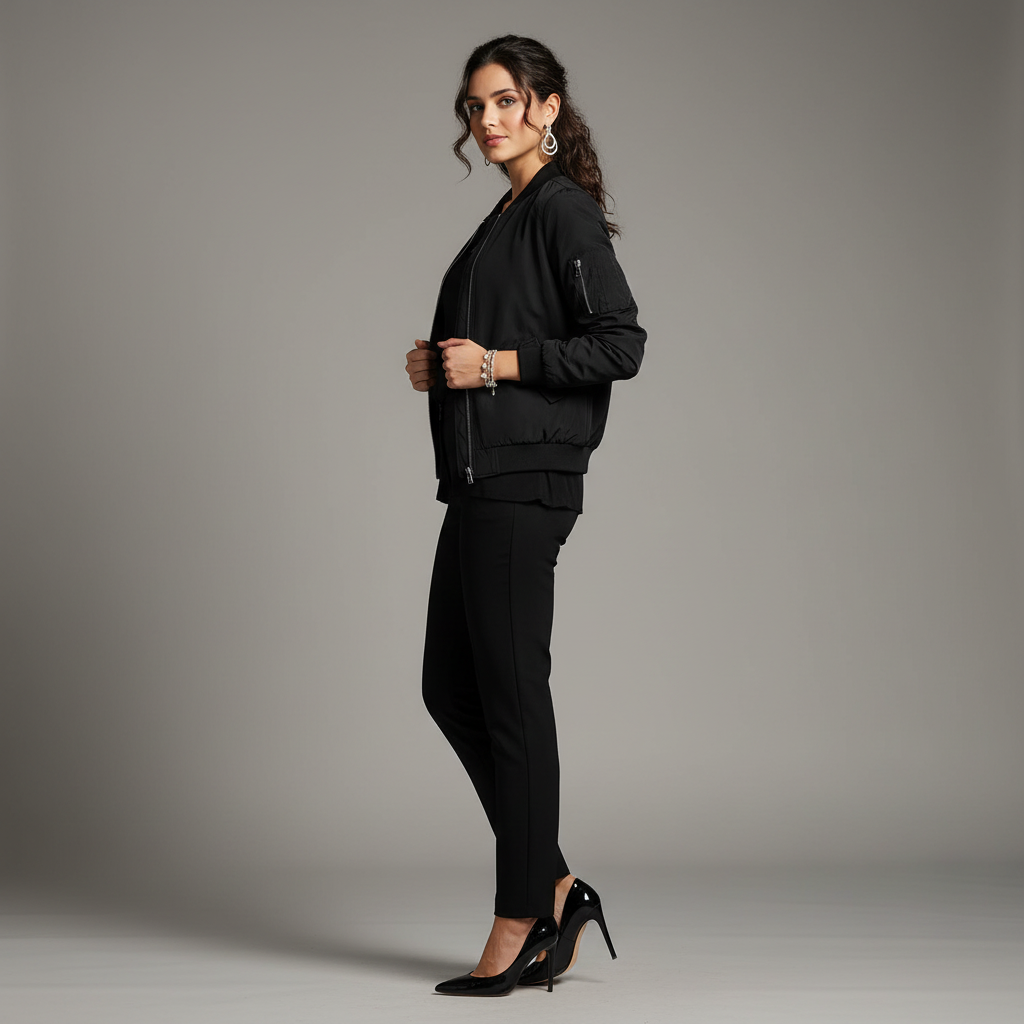 Dames Bomberjack Korte Stijl | Casual Jassen