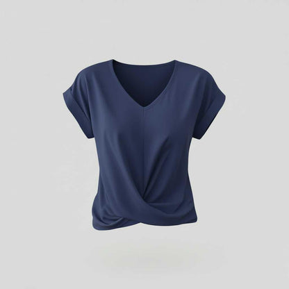 Dames Korte Mouwen Top | Casual Zomer Blouse
