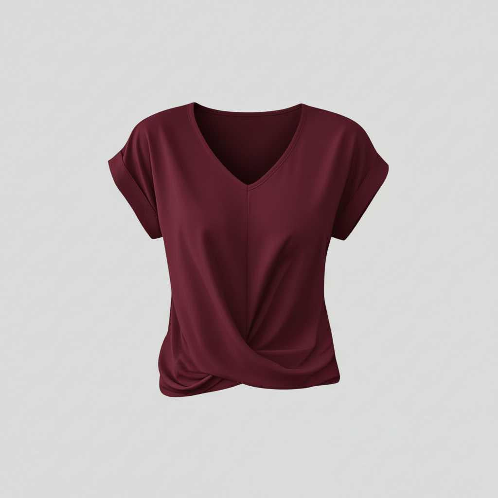 Dames Korte Mouwen Top | Casual Zomer Blouse