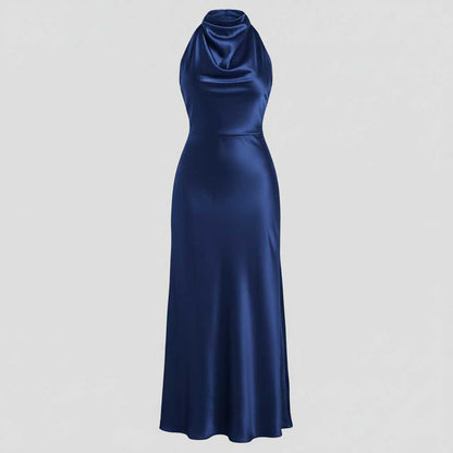 Halter Avondjurk Dames | Midi Jurk