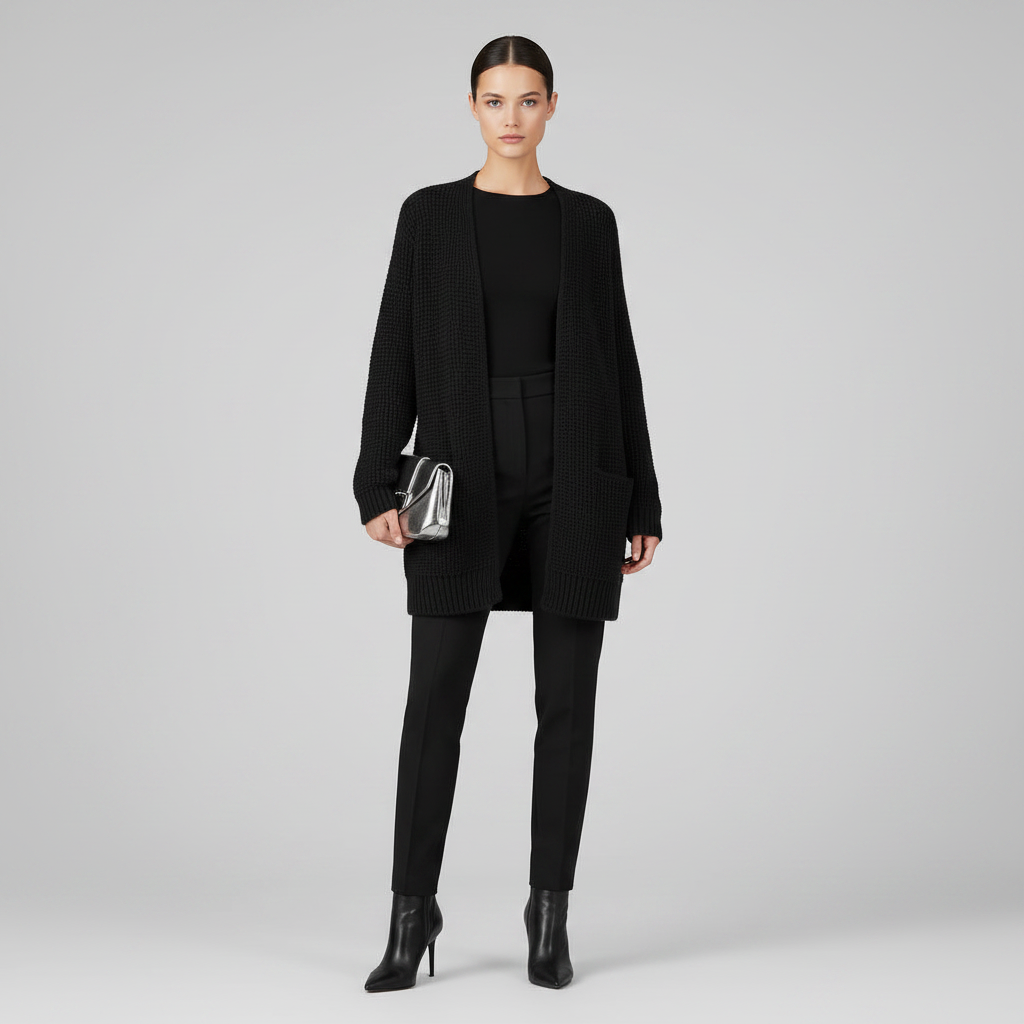 Lang Vest Dames | Wintermode