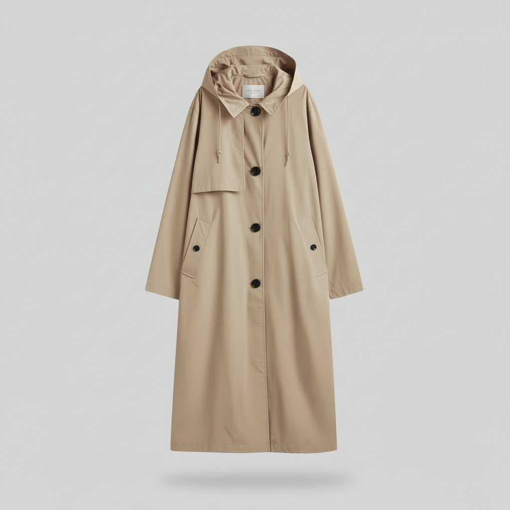 Lange Dames Jas | Winter Trenchcoat voor Dames