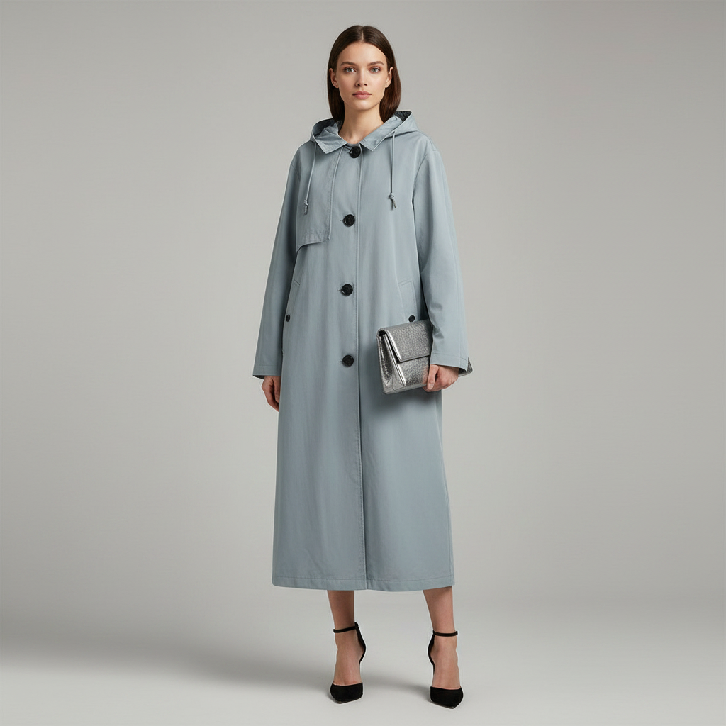 Lange Dames Jas | Winter Trenchcoat voor Dames