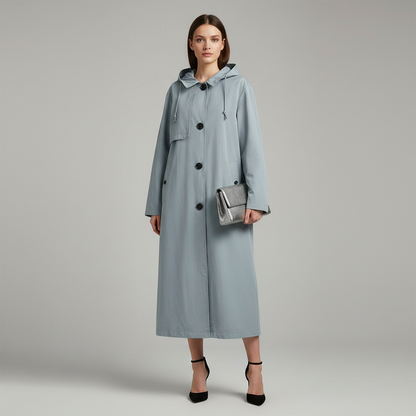 Lange Dames Jas | Winter Trenchcoat voor Dames