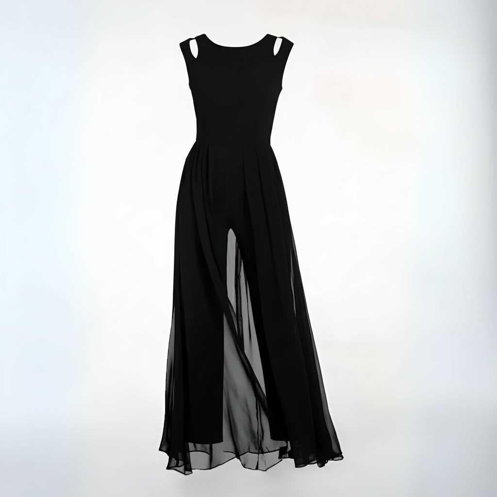 Mouwloze Jumpsuit met Wijde Pijpen | Dames Jumpsuit Zomer