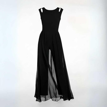 Mouwloze Jumpsuit met Wijde Pijpen | Dames Jumpsuit Zomer