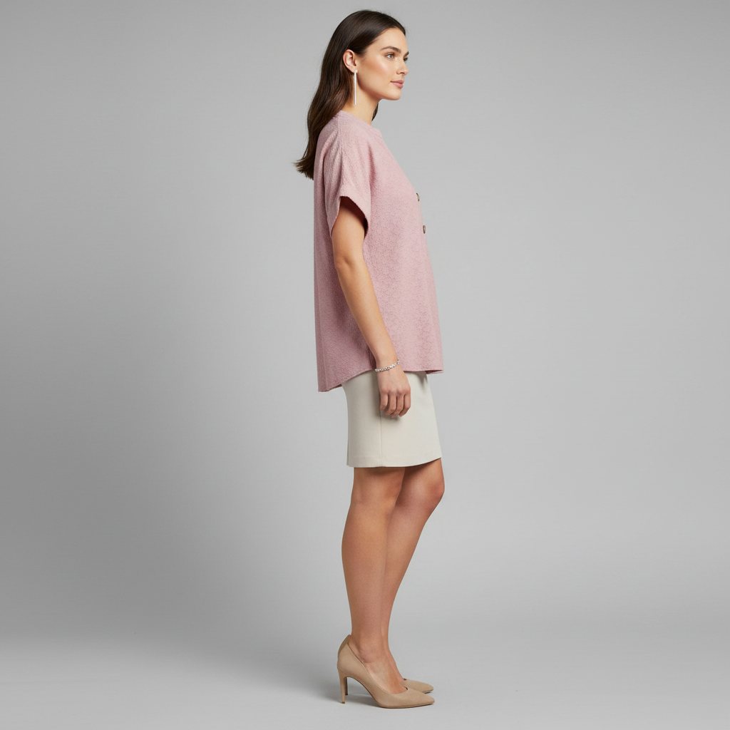 V-hals Top Dames | Casual Korte Mouwen Zomer Top