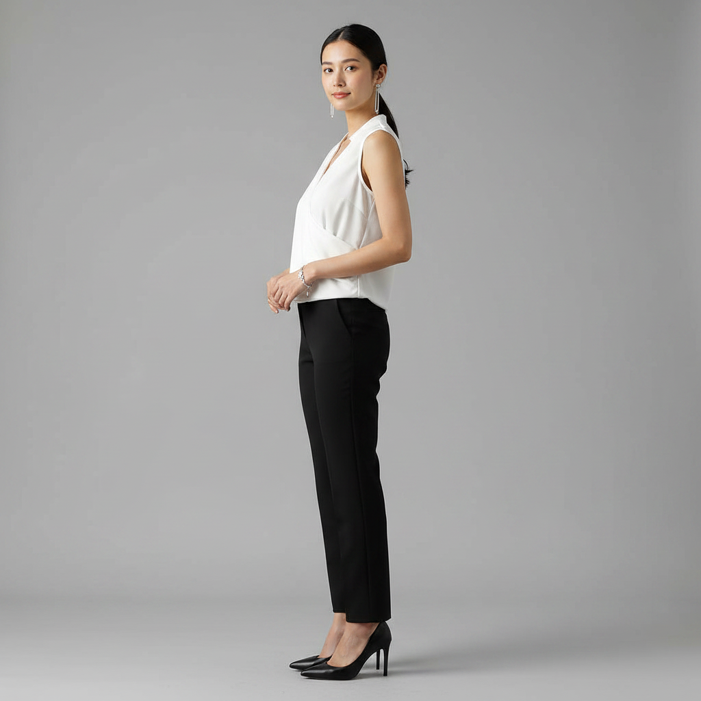 V-hals Zomer Top Dames | Casual Mode Katoen