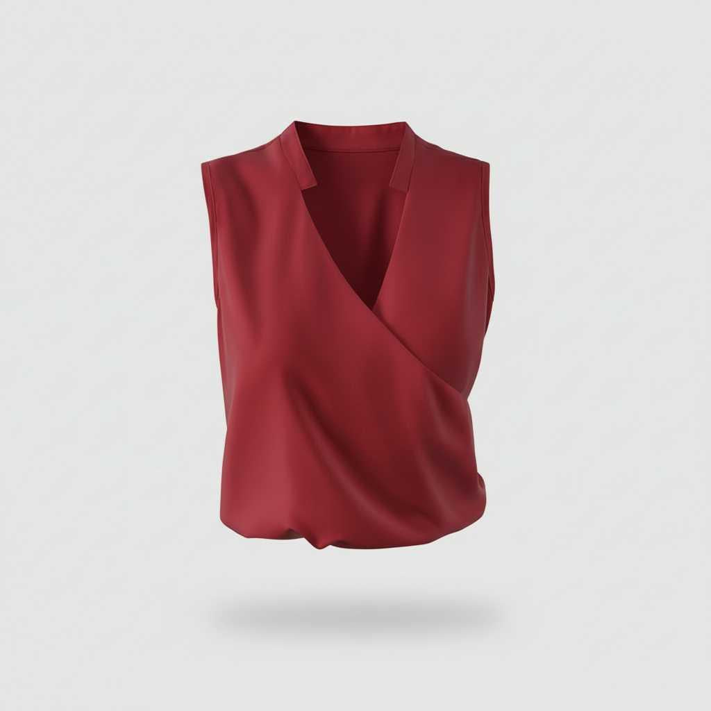 V-hals Zomer Top Dames | Casual Mode Katoen